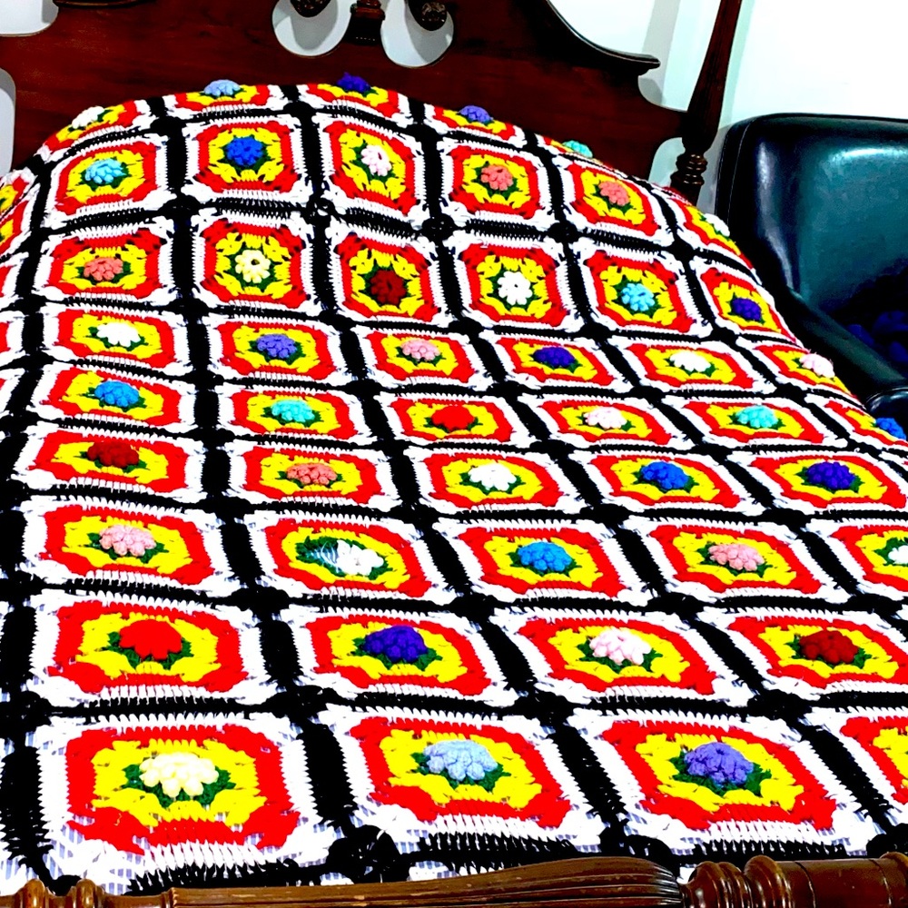 King size hand woven blanket